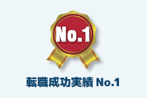 転職成功実績	No.1